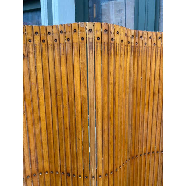 1930s 1930s Alvar Aalto Style Conveyor Belt Screen/Room Divider For Sale - Image 5 of 13