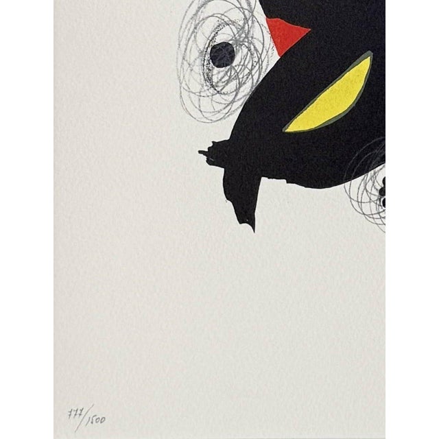 Joan Miró, La Mélodie Acide, Planche IV, 1980, Lithograph For Sale - Image 3 of 7