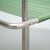 Metal Mid-Century Modern Tubular Steel Chair with Green Fabric For Sale - Image 7 of 18