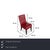 This set of six Wittmann "ISIS" chairs is a passionate declaration of color and form. Finished in a vibrant red, these...