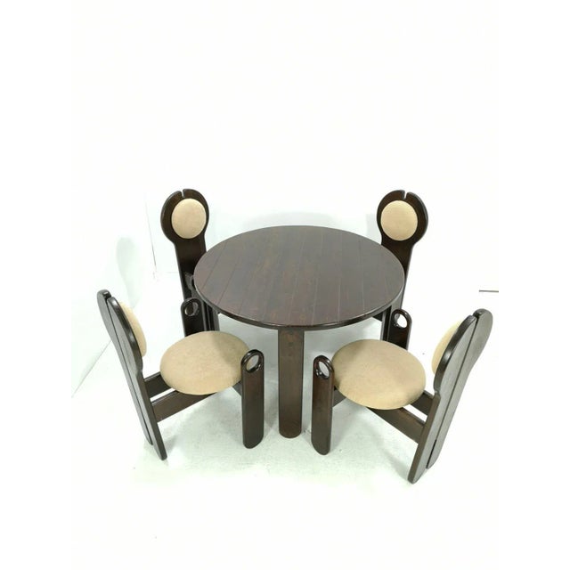 Dining Table and Chairs by Rudolg Szedleczky, Set of 5 For Sale - Image 10 of 10