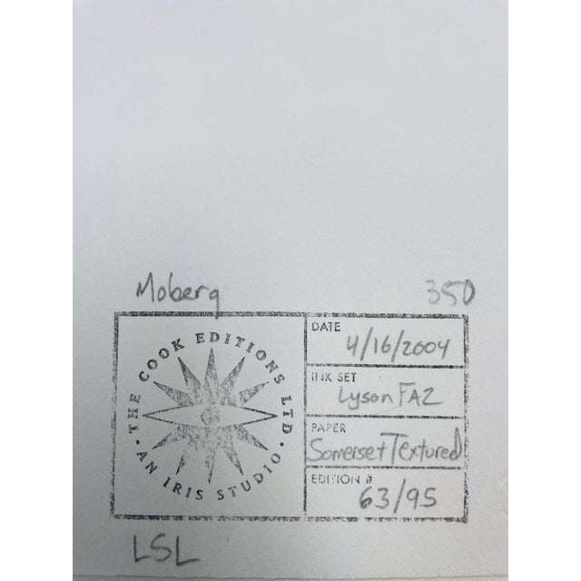 2000 - 2009 2004, Trio of Seated Men, Figurative Abstract, Iris Giclee, Artist Randy Moberg For Sale - Image 5 of 5