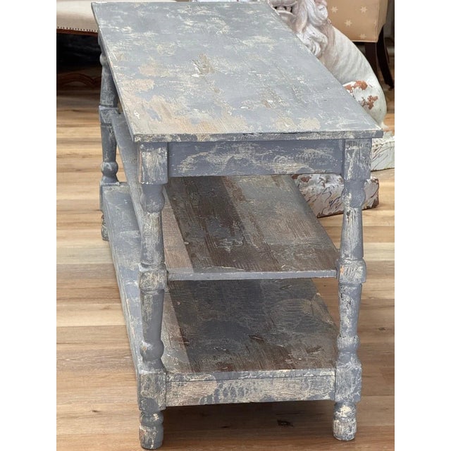 1930s French Vintage Draper’s Table, Provence, C. 1930 For Sale - Image 5 of 8