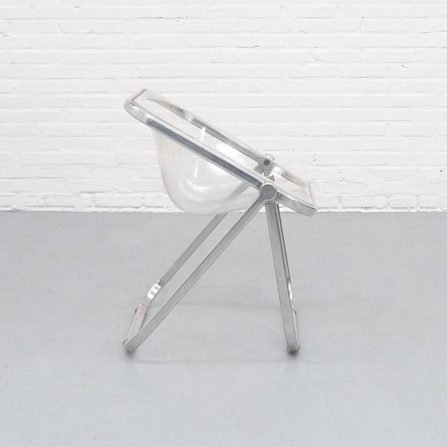Castelli Plona Chair by Giancarlo Piretti for Castelli, 1970s For Sale - Image 4 of 11