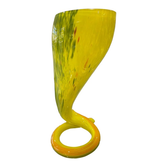 Murano Glass Table Lamp by Barovier Toso For Sale