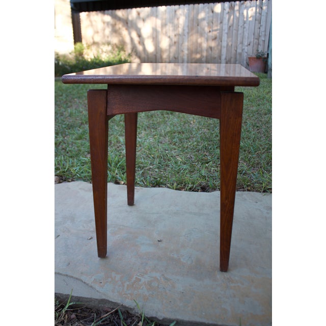 1960s Floating Top Side Table by Jens Risom Chairish