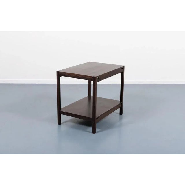 1980s Vintage Side Table by Hirozi Fukuoh for Gavina, Italy, 1980s For Sale - Image 5 of 9