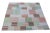 Multi-Color Square Kilim Rug - 8'7''x 9'7'' For Sale - Image 4 of 4