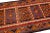 Vintage Kilim Handmade Flatweave Orange Geometric Wool Runner 3' 10'' X 11' 5'' For Sale - Image 4 of 11