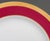 Bernardaud Bernardaud "Madison Carmin" Pattern Porcelain Dinnerware Service for Eleven For Sale - Image 4 of 11