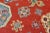 Textile Kazak Rug 8'3'' X 9'8'' Red Wool Tribal Geometric Hand-Knotted Oriental Carpet For Sale - Image 7 of 12