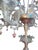 1950s Venetian Murano Glass Floral Floor Lamp, Multicolor For Sale In Los Angeles - Image 6 of 10
