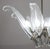 1980s Extraordinary Large Transparent Murano Glass Leaves Chandelier by Franco Luce For Sale - Image 16 of 18