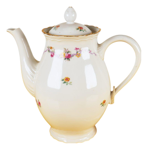Teapot with Floral Decoration from Ginori