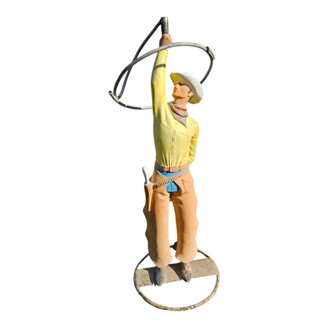 1950s Lono Ackert Cowboy Sprinkler For Sale
