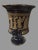 Vintage Porcelain Double Handled Vase Decorated W Grecian Figures For Sale - Image 12 of 12