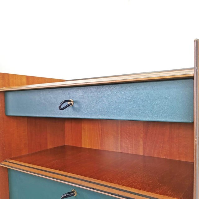 Green Bar Series Sideboard by Afra & Tobia Scarpa for Maxalto, 1970s For Sale - Image 8 of 16