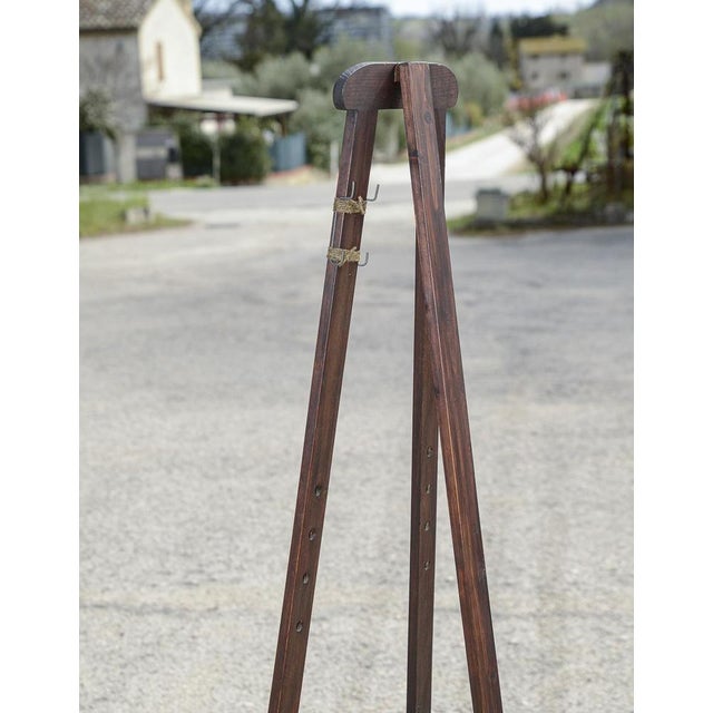 Italian Painters Easel in Wood, 1920s For Sale - Image 3 of 18