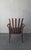 Late 20th Century Palmwood and Leather Mendi Chair by Pacific Green For Sale - Image 5 of 9
