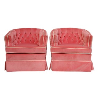 Mid-Century Modern Club Chairs - A Pair For Sale