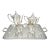 Antique Bernard Rices Sons Antique Edwardian Silver Plated Tea Service, 5 Pc Set For Sale