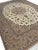 Beige Super Fine Hand Knotted Persian Silk & Wool Isfahan Rug 8'4"x 12' For Sale - Image 8 of 14