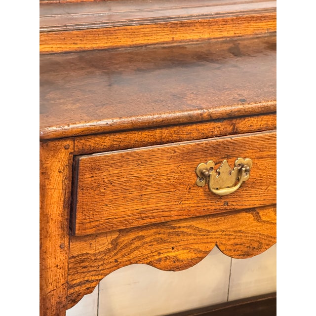 Welsh Oak Dresser With Open Plate Rack For Sale - Image 12 of 14