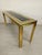 Gold-Plated Brass Console Table by Liwans, 1970s, in Good conditions. Designed 1970 to 1979