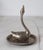 Vintage Silver-Plated Metal Swan Ring Holder and Trinket Dish For Sale - Image 4 of 8