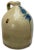 American Great Looking Giant 5 Gallon Size Antique American Blue "Stinger" Decorated Stoneware Jug - Circa Late 19th Century For Sale - Image 3 of 12