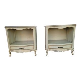1970s Two French Style Nightstands For Sale