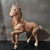 Large Vintage Shiwan Pottery Horse Sculpture - 21" Tall, Chinese Ceramic Figure For Sale In Los Angeles - Image 6 of 9