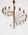 A beautiful brass chandelier designed by Gino Sarfatti featured with radiating 18 brass arms with sockets. In a very good...