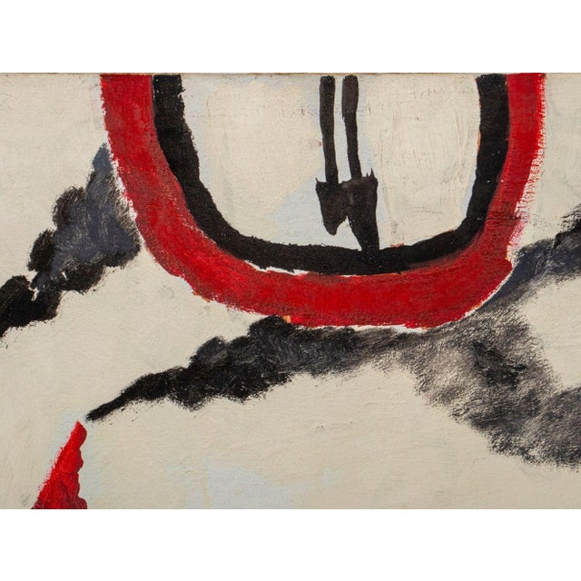 Contemporary Domenick Capobianco Surrealist Composition Oil For Sale - Image 3 of 9