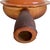 Vintage Vallauris Am French Glazed Terracotta Lidded Casserole Pot With Handle For Sale - Image 15 of 15