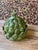 Up for consideration is a beautiful vintage ceramic green artichoke dish. This would look lovely in your home and it is a...