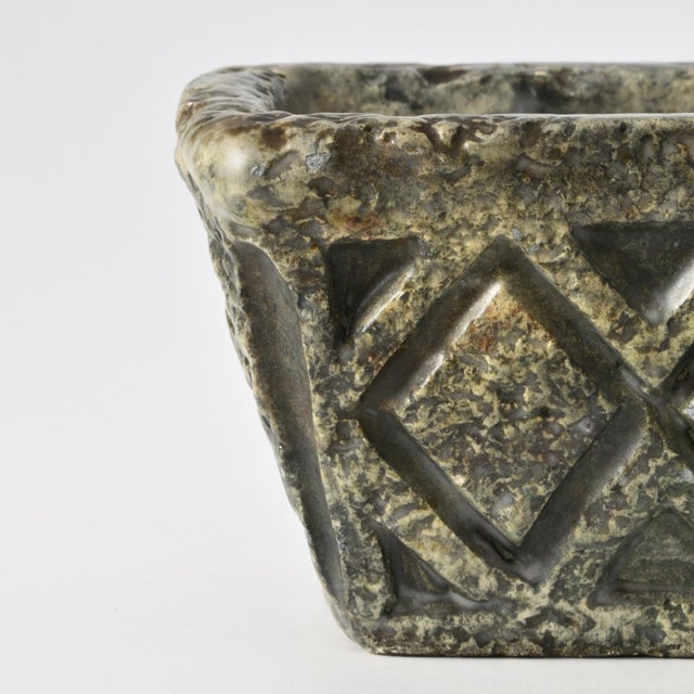 Brutalist Studio Pottery Bowl by André Guiron, 1960s For Sale - Image 10 of 11