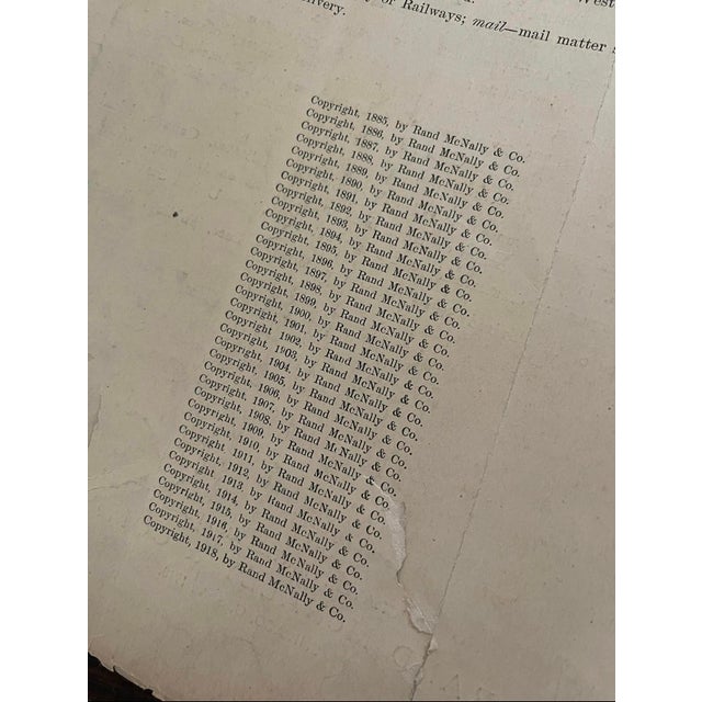 Quite the amazing piece. This is a very large book produced in 1918, it is full of maps of the states on a large scale....