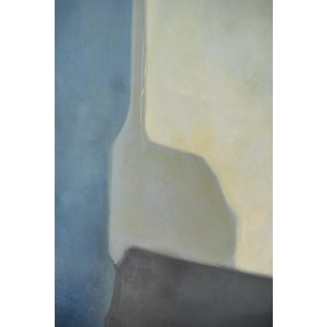 Contemporary "Abstract Planes & Corners" Contemporary Minimalist Abstract Painting For Sale - Image 3 of 6