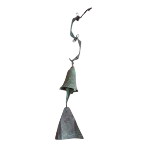 Authentic Vintage Paolo Soleri Cosanti Bronze Wind Bell With Stamped Maker's Mark