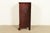 Wood Antique American Empire Carved Mahogany Music Cabinet, Circa 1890s For Sale - Image 7 of 9