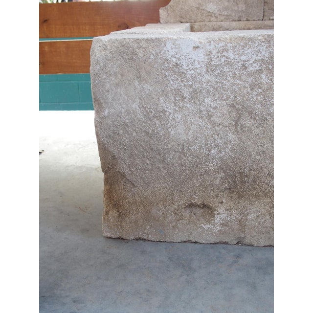Bédoin Carved Limestone Wall Fountain From Provence, France For Sale - Image 10 of 12
