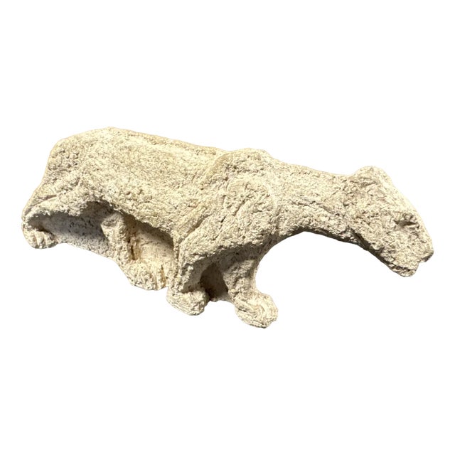 Art Deco Panther Sculpture, France, 1935 For Sale