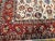Vintage Persian Isfahan Room Size Rug in Floral Pattern in Ivory, Red, Blue, Green, Pink For Sale - Image 13 of 14