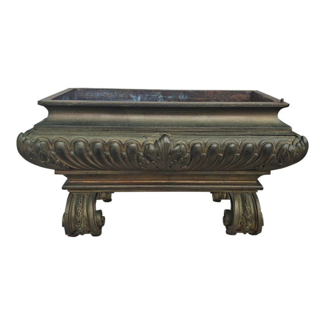 Important 17thc French Louis XIV Gilt Bronze Sphynx Sculpture and Stacked Associated Components - Jardiniere For Sale