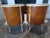 Brown Antique Pair of Louis XV Marble-Top French Commodes / Nightstands For Sale - Image 8 of 13
