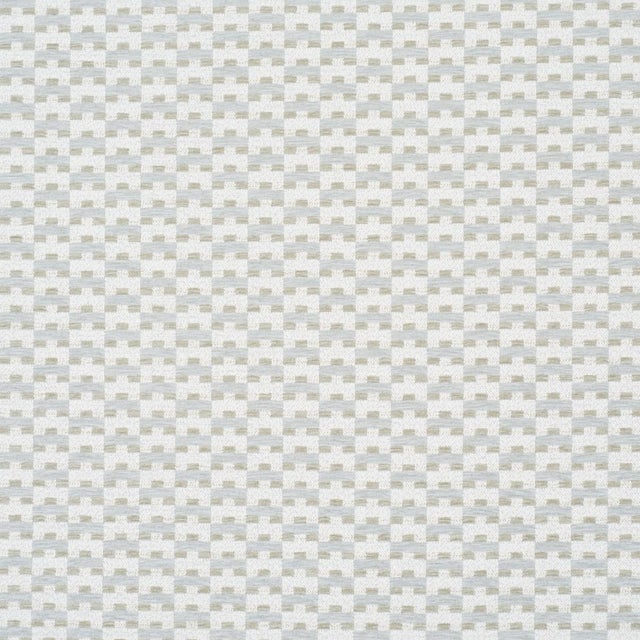Schumacher Schumacher Thatcher Performance Fabric In Mineral For Sale - Image 4 of 4