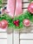 Glass One-of-a-Kind Christmas Wreath With Vintage Mercury Glass Birds & Pink Ornaments For Sale - Image 7 of 7