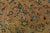 Orange Najafabad Rug 8’10” X 11’4” Orange Wool Vintage Distressed Hand-Knotted Carpet For Sale - Image 8 of 15