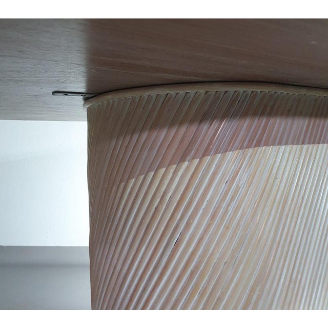 Pencil Reed Dining Table and Chairs, Set of 4 For Sale - Image 14 of 18